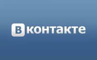 Регистрация с помощью ВКонтакте